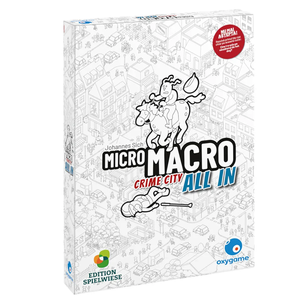 005399 Joc de petrecere MicroMacro: Crime City – All In, Ludicus games (005399) - imagine 1
