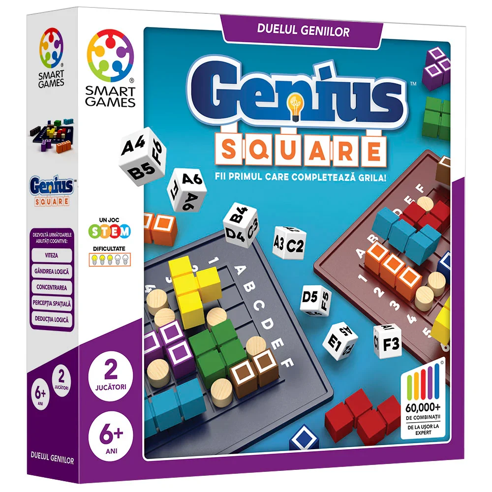 005429 Joc educativ Genius Square, Ludicus games (005429) - imagine 1