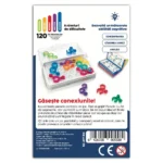 Joc educativ Smart Games – IQ Link cu 120 de provocări, Ludicus games (005580) - imagine 5