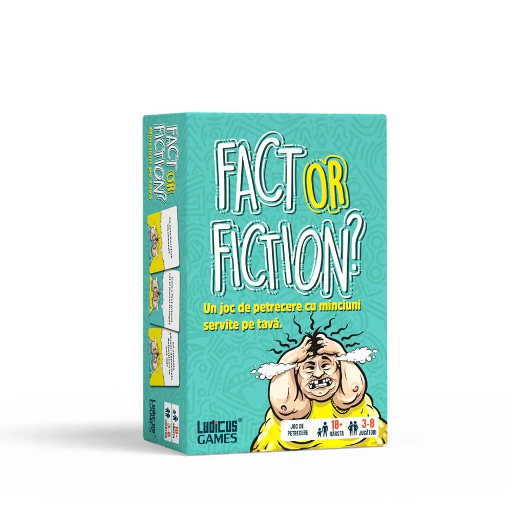 006037 Joc de petrecere Fact or Fiction, Ludicus games (006037) - imagine 1