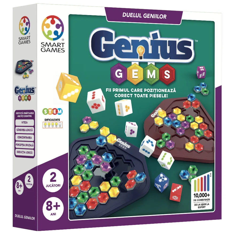 006594 Joc educativ Genius Gems, Ludicus games (006594) - imagine 1
