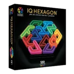 Joc educativ Smart Games – IQ Deluxe Hexagon cu 120 de provocări, Ludicus games (006686)