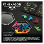 Joc educativ Smart Games – IQ Deluxe Hexagon cu 120 de provocări, Ludicus games (006686) - imagine 4