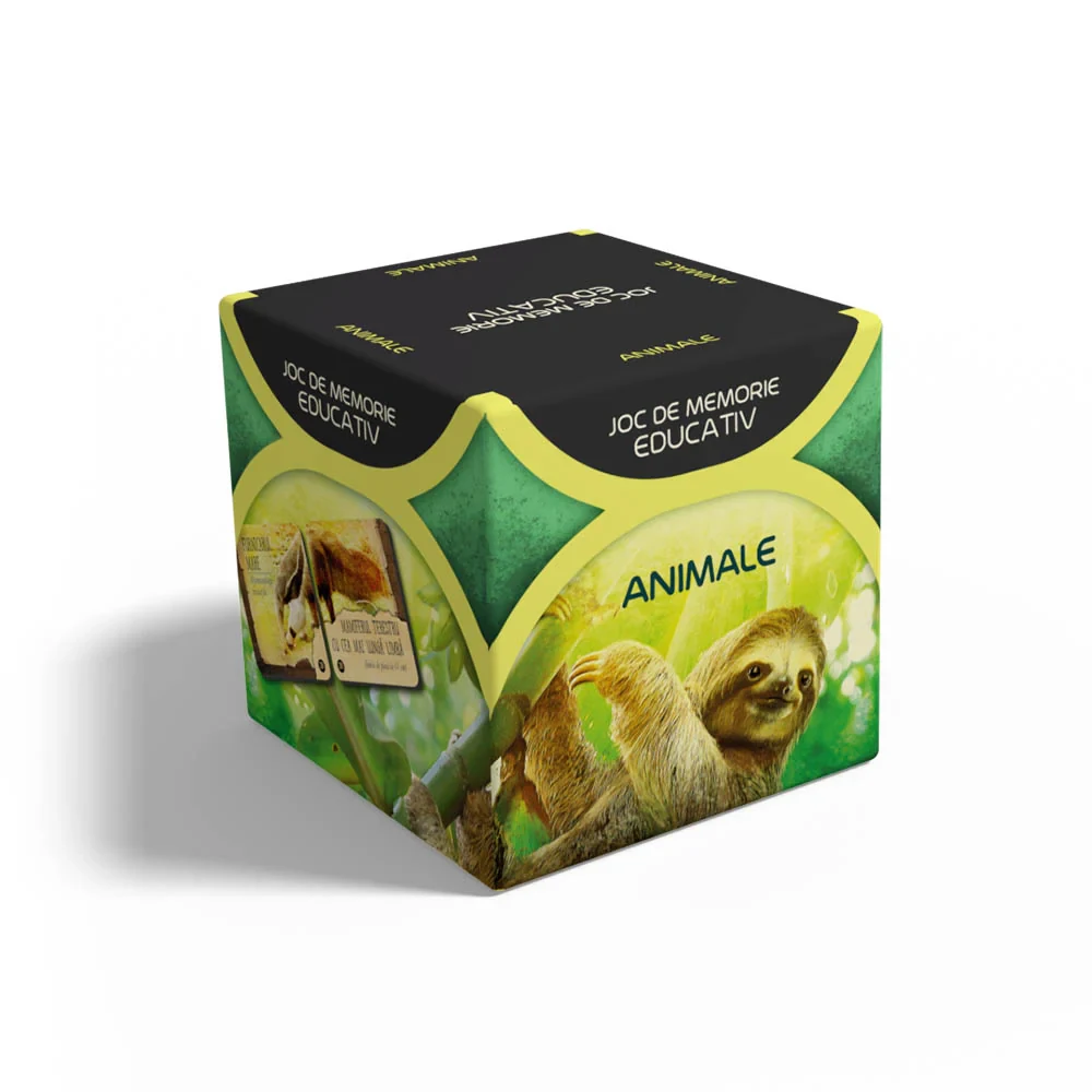 006822 Joc de memorie educativ Smart Memo - Animale, Ludicus Games (006822) - imagine 1