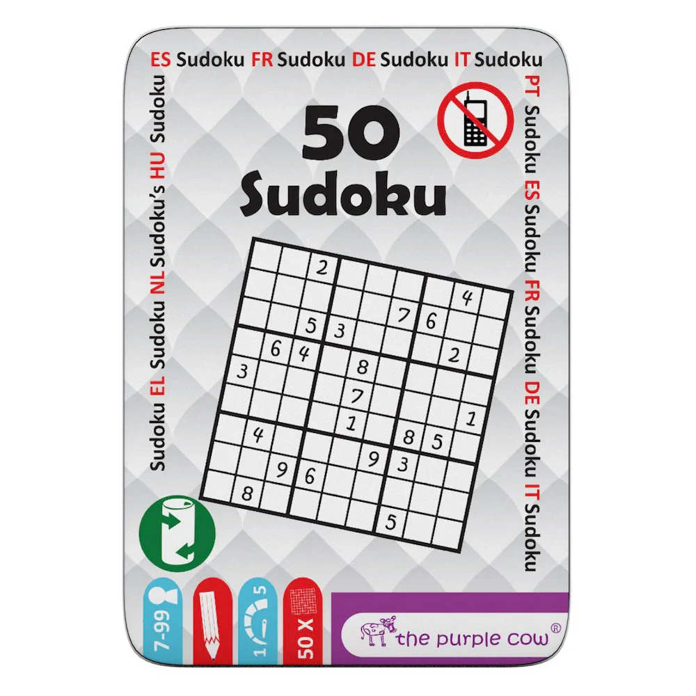 026610 Joc educativ 50 de provocări Sudoku, Ludicus games (026610) - imagine 1