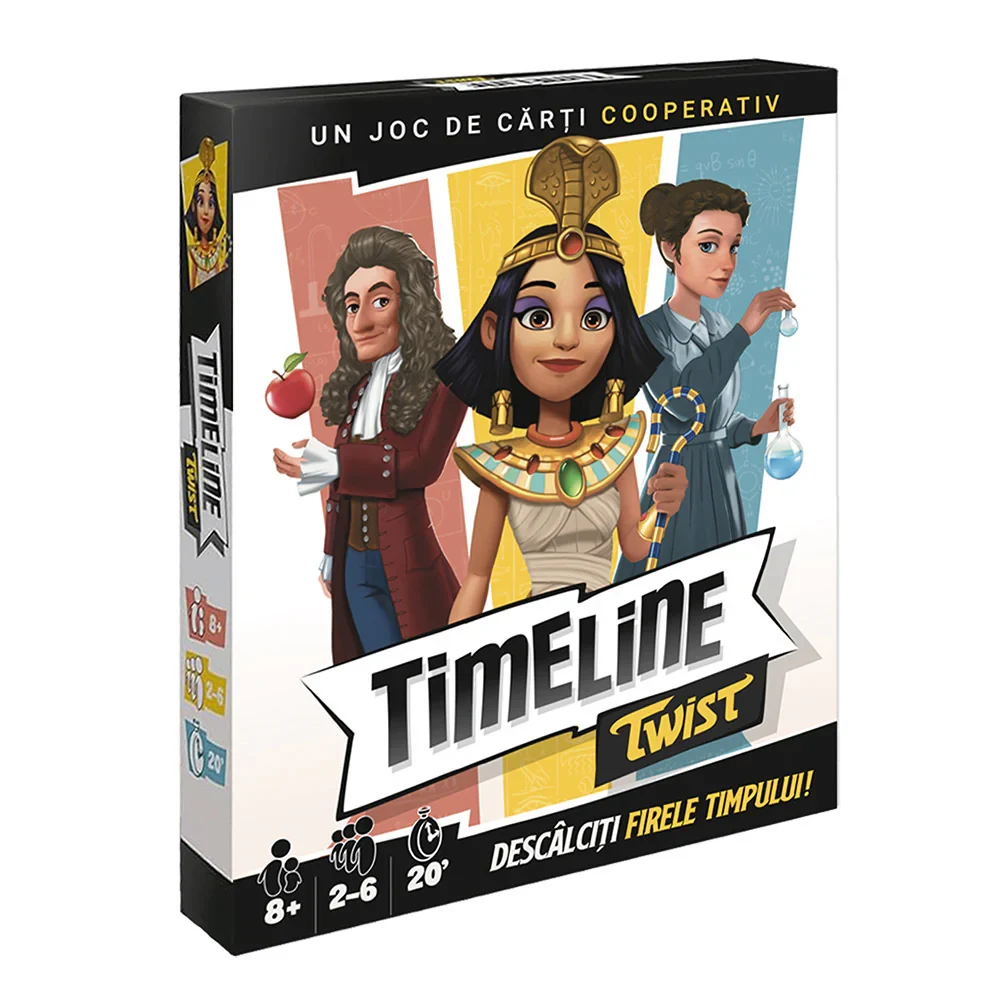 123682 Joc de petrecere Timeline Twist, Ludicus games (123682) - imagine 1