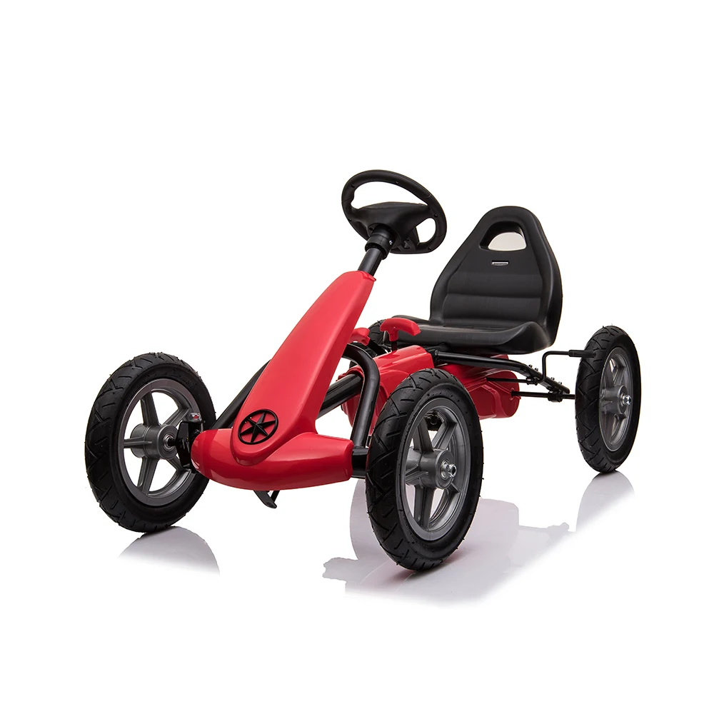 1904:3 Kart cu pedale pentru copii (1904/3 rosie) - imagine 1