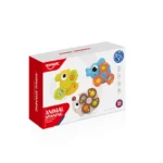 Set de 3 jucării senzoriale rotative, Huanger HE8004 - imagine 3