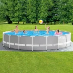 Piscină cu cadru metalic Prism Frame Premium 610×132 cm, 32695 L, cu pompă 5678 L/h, set complet, Intex - imagine 2