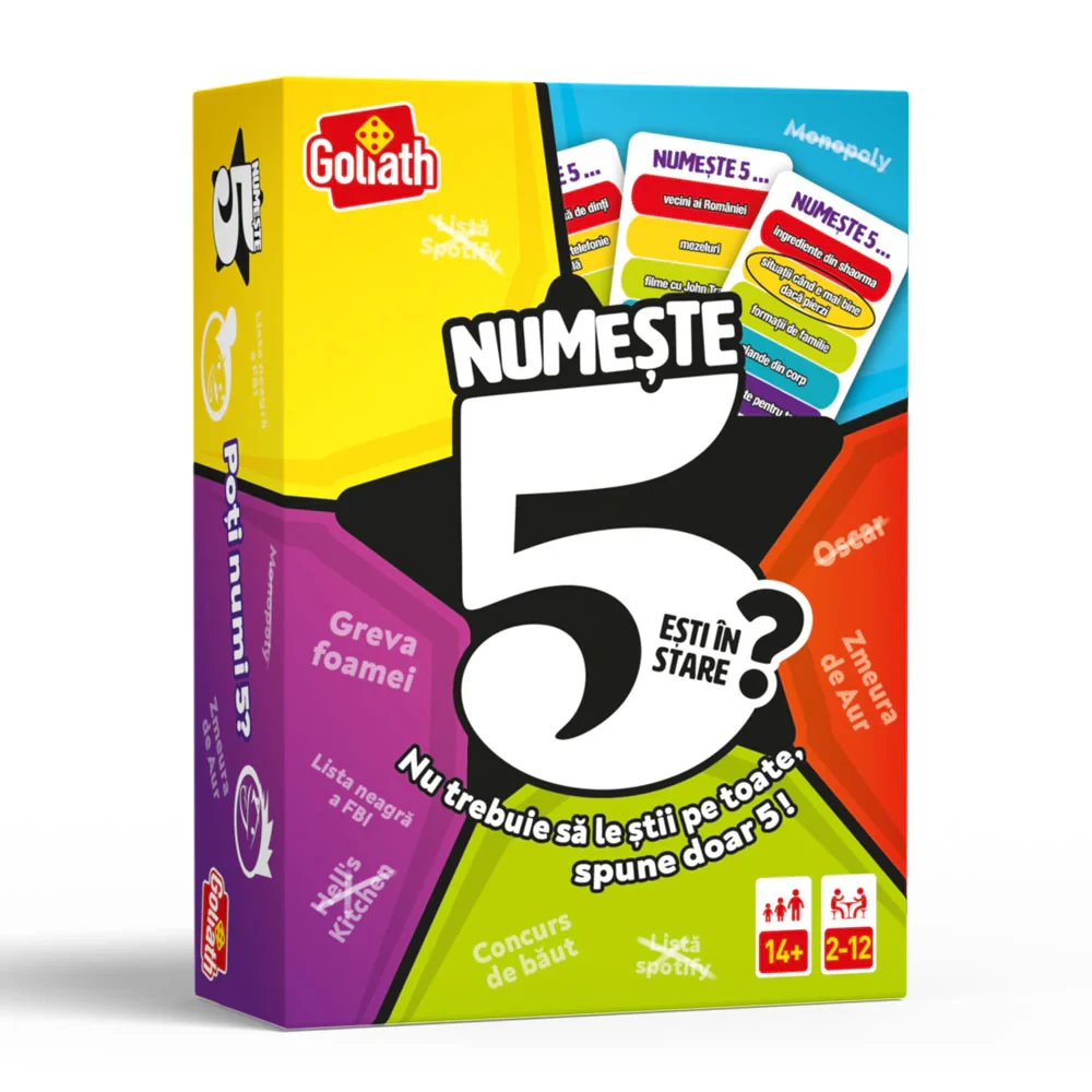 294332 Joc de petrecere Numește 5, Ludicus games (294332) - imagine 1