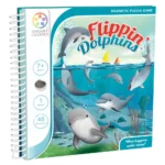 Joc educativ Smart Games – Flippin' Dolphins cu 48 de provocări, Ludicus games (523307)