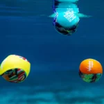 Minge săritoare pe apă Water Bouncing Ball, culori asortate (910904) - imagine 2