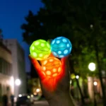 Minge hiper săritoare Moonshine Moon Ball, strălucește ca luna (932524) - imagine 2