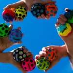 Minge hiper săritoare Gradient Moon Ball, multicoloră (932708) - imagine 6