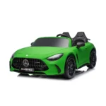 Mașină electrică pentru copii Mercedes-Benz AMG GT (GT63/2 verde mat vopsita)