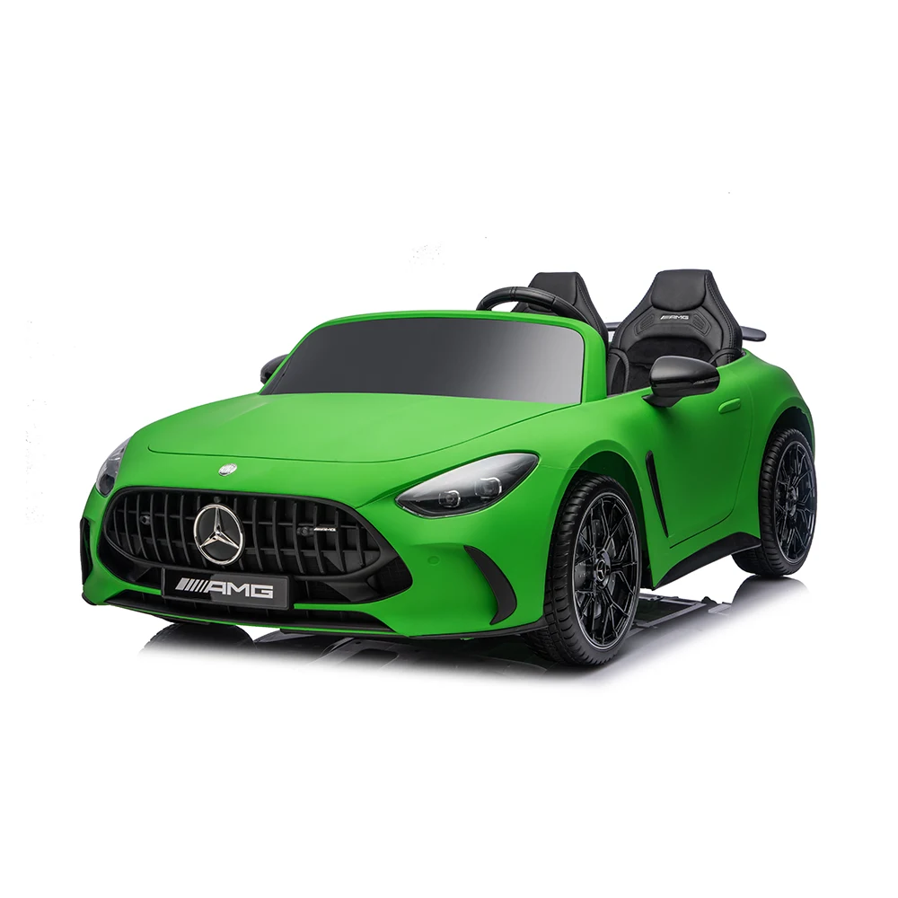 DK-GT63 Mașină electrică pentru copii Mercedes-Benz AMG GT (GT63/2 verde mat vopsita) - imagine 1