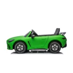 Mașină electrică pentru copii Mercedes-Benz AMG GT (GT63/2 verde mat vopsita) - imagine 3