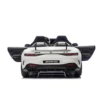 Mașină electrică pentru copii Mercedes-Benz AMG GT (GT63/3 alba) - imagine 4
