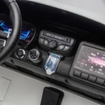 Mașină electrică pentru copii Mercedes-Benz AMG GT (GT63/3 alba) - imagine 8