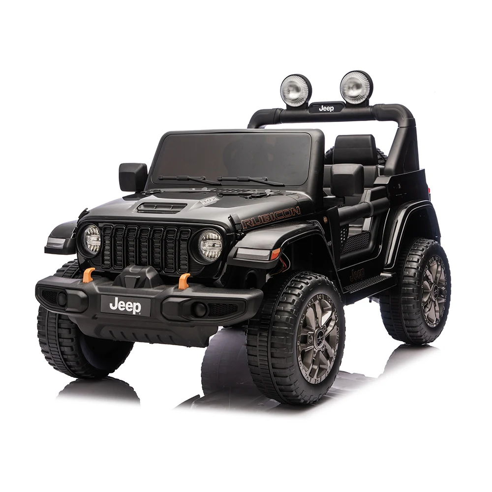 DK-JWR556 Mașină electrică pentru copii Jeep Wrangler Rubicon (JWR556/1 neagra) - imagine 1