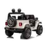 Mașină electrică pentru copii Jeep Wrangler Rubicon (JWR556/2 alba) - imagine 4