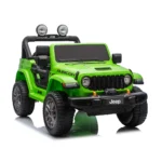Mașină electrică pentru copii Jeep Wrangler Rubicon (JWR556/3 verde) - imagine 4