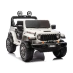 Mașină electrică pentru copii Jeep Wrangler Rubicon (JWR556/2 alba) - imagine 6