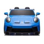 Mașină electrică pentru copii Porsche 911 (P911/5 albastra) - imagine 3
