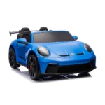 Mașină electrică pentru copii Porsche 911 (P911/5 albastra) - imagine 4