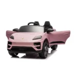 Mașină electrică pentru copii Porsche Macan (PM666/4 roz) - imagine 2