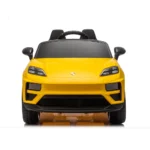 Mașină electrică pentru copii Porsche Macan (PM666/2 galben) - imagine 4