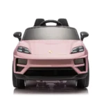 Mașină electrică pentru copii Porsche Macan (PM666/4 roz) - imagine 3