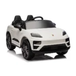Mașină electrică pentru copii Porsche Macan (PM666/1 alba) - imagine 4