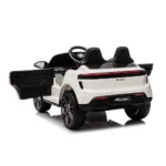 Mașină electrică pentru copii Porsche Macan (PM666/1 alba) - imagine 6