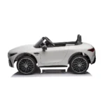 Mașină electrică pentru copii Mercedes-Benz AMG SL 63 (SL63/1 alb) - imagine 5