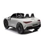Mașină electrică pentru copii Mercedes-Benz AMG SL 63 (SL63/1 alb) - imagine 7