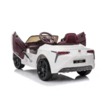 Mașină electrică pentru copii Lexus LC500 (JE1618/3 alb) - imagine 3