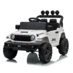Mașină electrică pentru copii Jeep Wrangler Rubicon (JWR558/3 alb)
