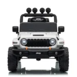 Mașină electrică pentru copii Jeep Wrangler Rubicon (JWR558/3 alb) - imagine 2