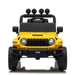 Mașină electrică pentru copii Jeep Wrangler Rubicon (JWR558/5 galben) - imagine 2