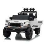 Mașină electrică pentru copii Jeep Wrangler Rubicon (JWR558/3 alb) - imagine 4