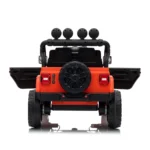 Mașină electrică pentru copii Jeep Wrangler Rubicon (JWR558/1 oranj) - imagine 5