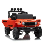 Mașină electrică pentru copii Jeep Wrangler Rubicon (JWR558/1 oranj) - imagine 6