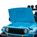 Mașină electrică pentru copii Jeep Wrangler Rubicon (JWR558/4 albastru) - imagine 8