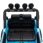 Mașină electrică pentru copii Jeep Wrangler Rubicon (JWR558/4 albastru) - imagine 10