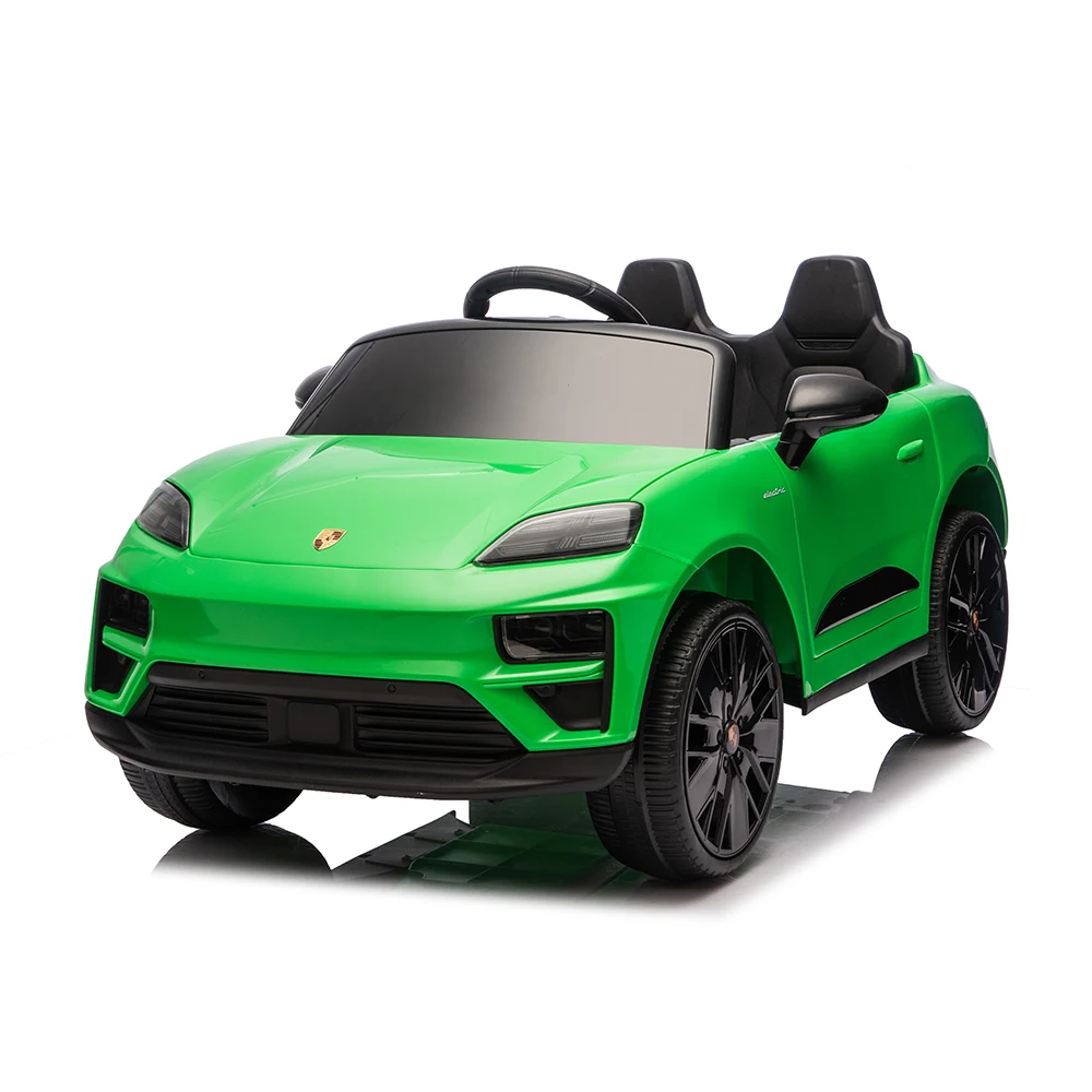 PM666:3 Mașină electrică pentru copii Porsche Macan (PM666/3 verde) - imagine 1